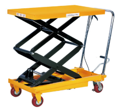 物流仓库中升降平台车的规范操作